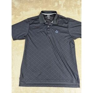 Vintage Adidas ClimaCool Men's Dallas Cowboys Embroidered Golf Polo‎ Large